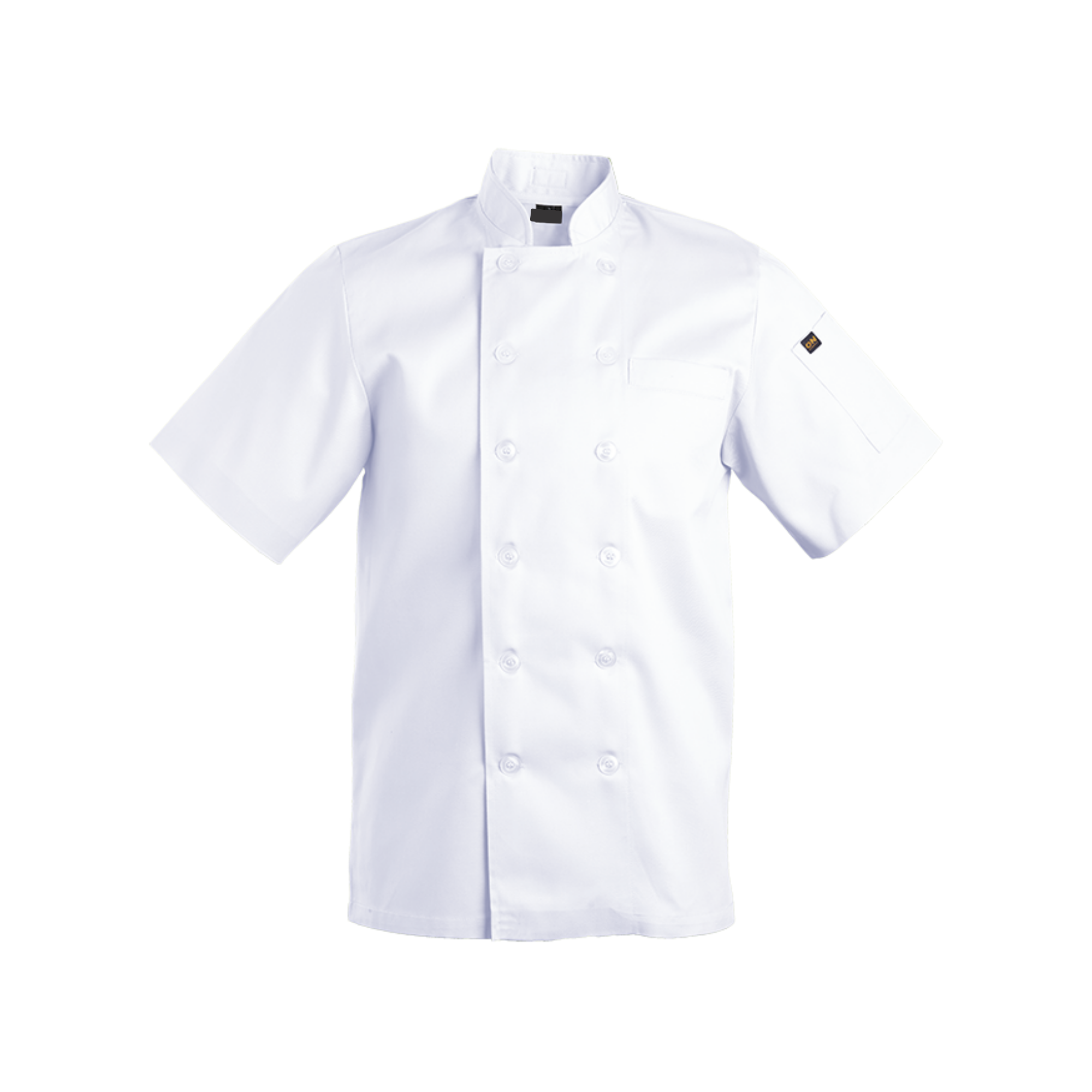 Savona Short Sleeve Chef Jacket Mens - Image 5