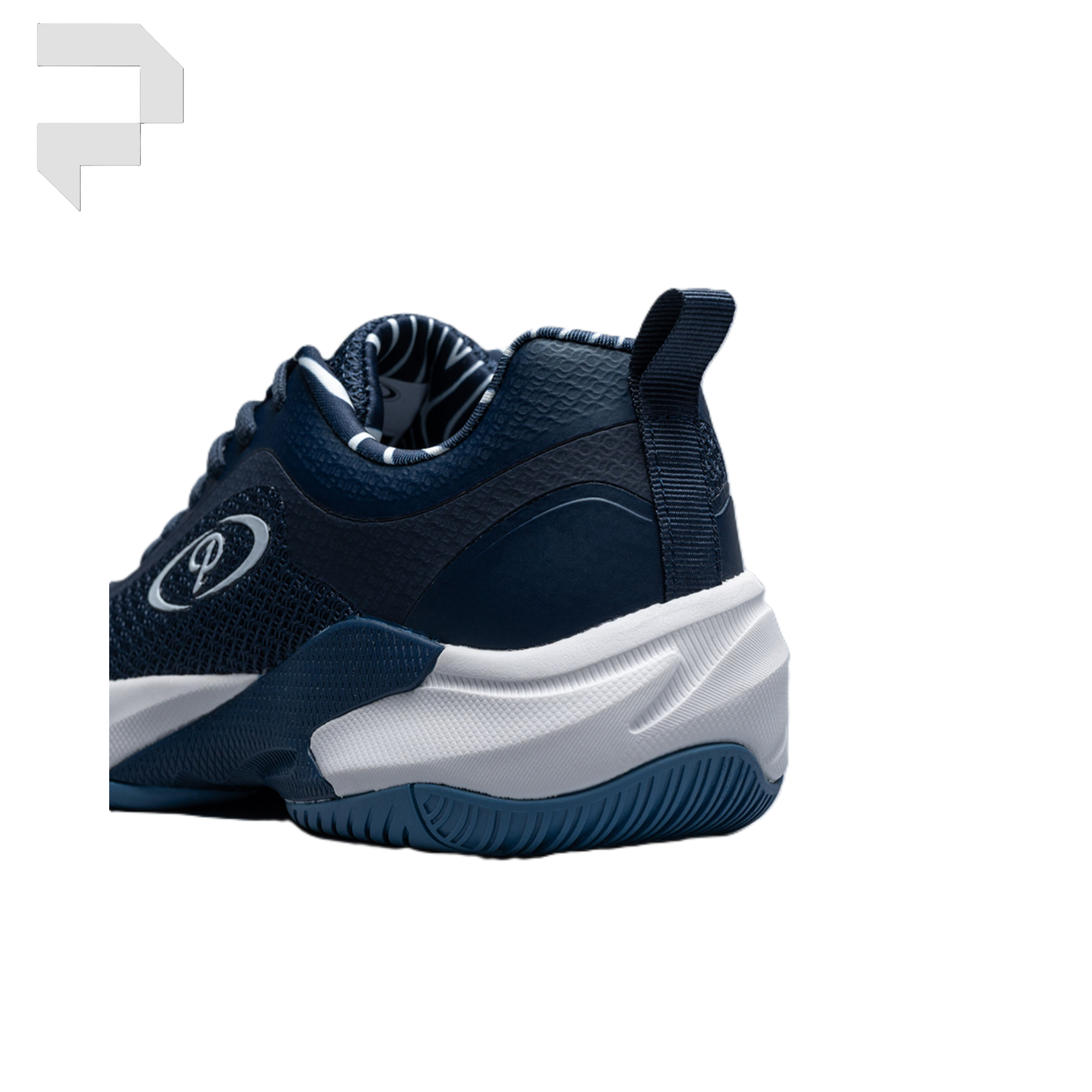 Court-X Control Shoes Navy/White - Image 5