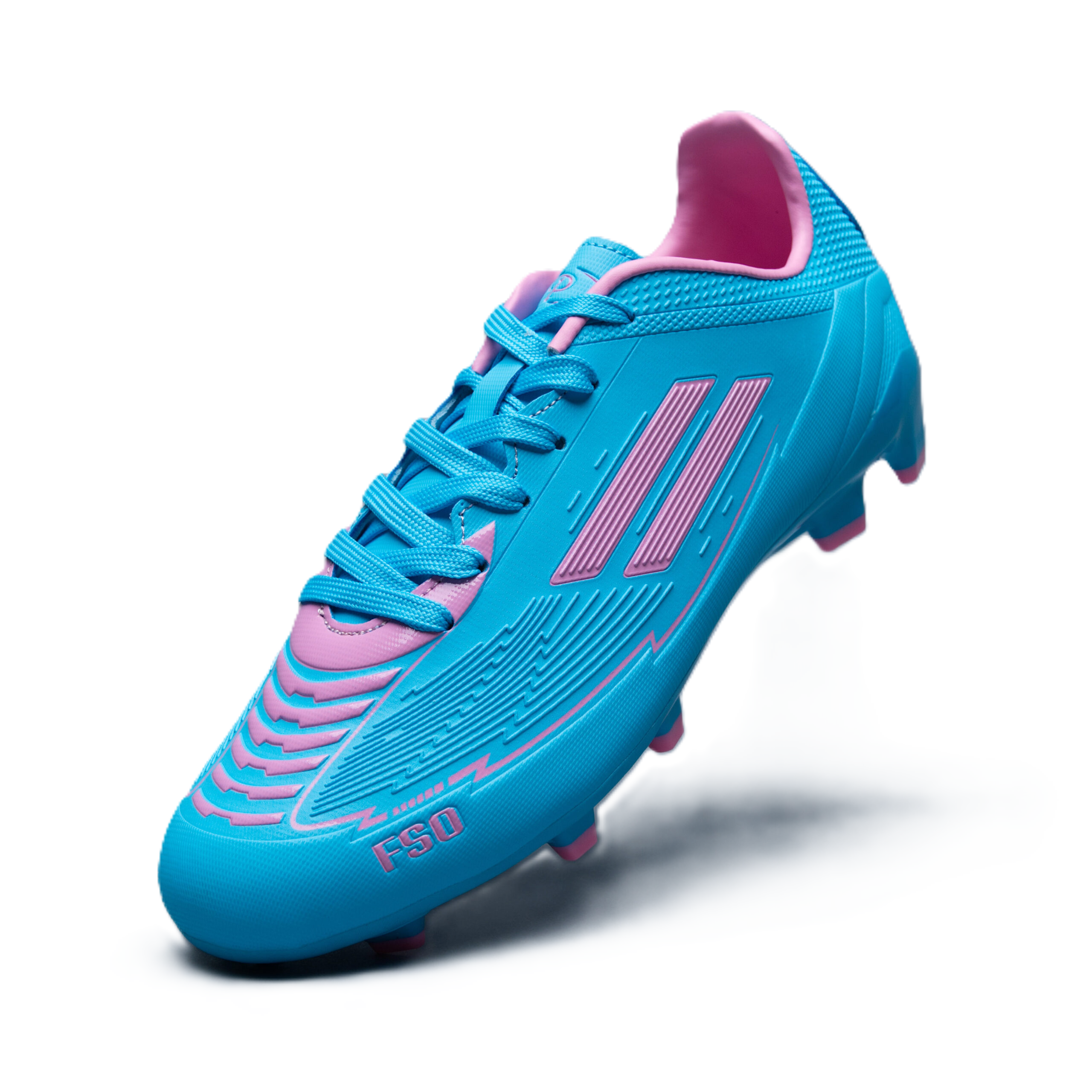 Youths FSO Blue/Lilac Soccer Boot