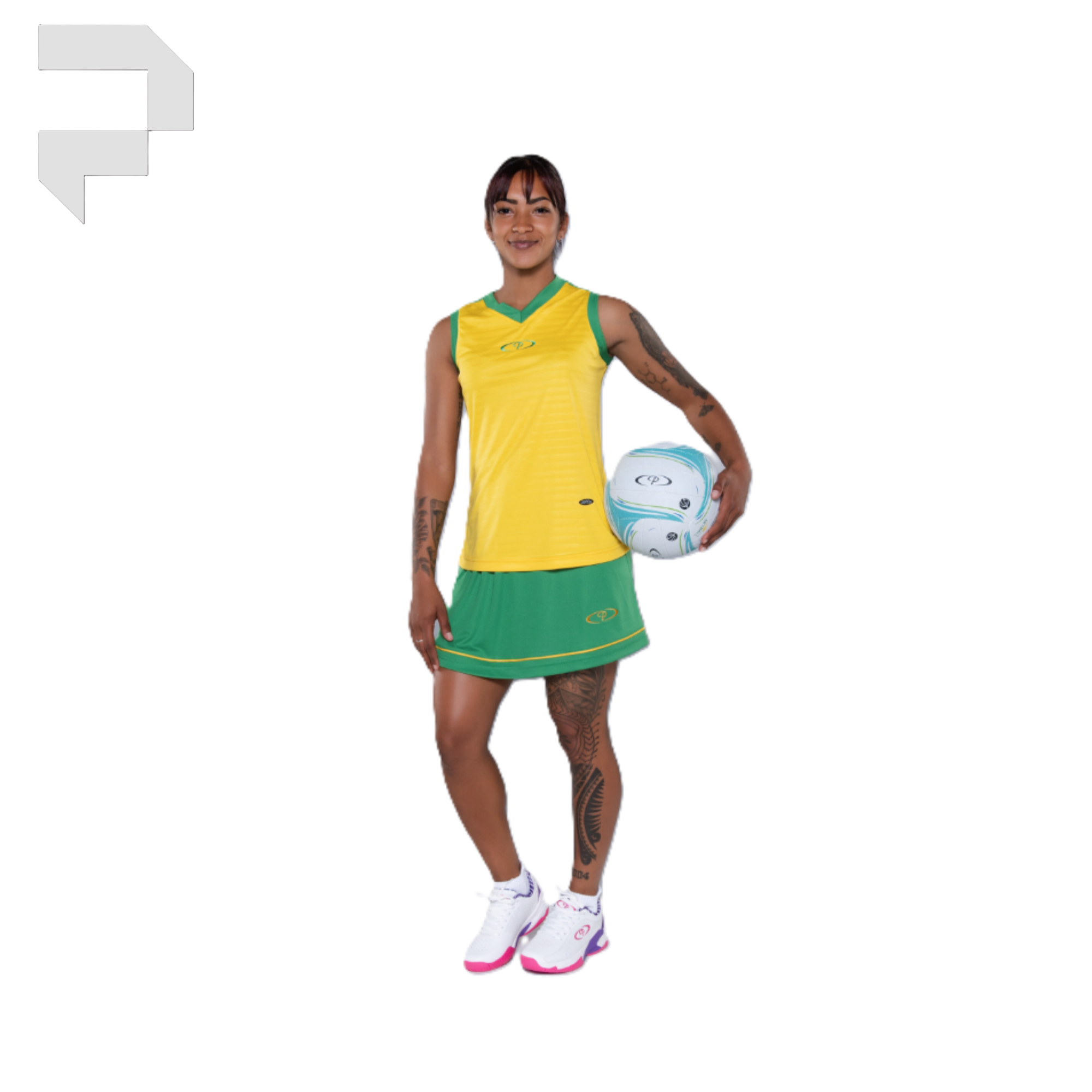 Ladies Brasil Netball Tops and Skirts - Image 14