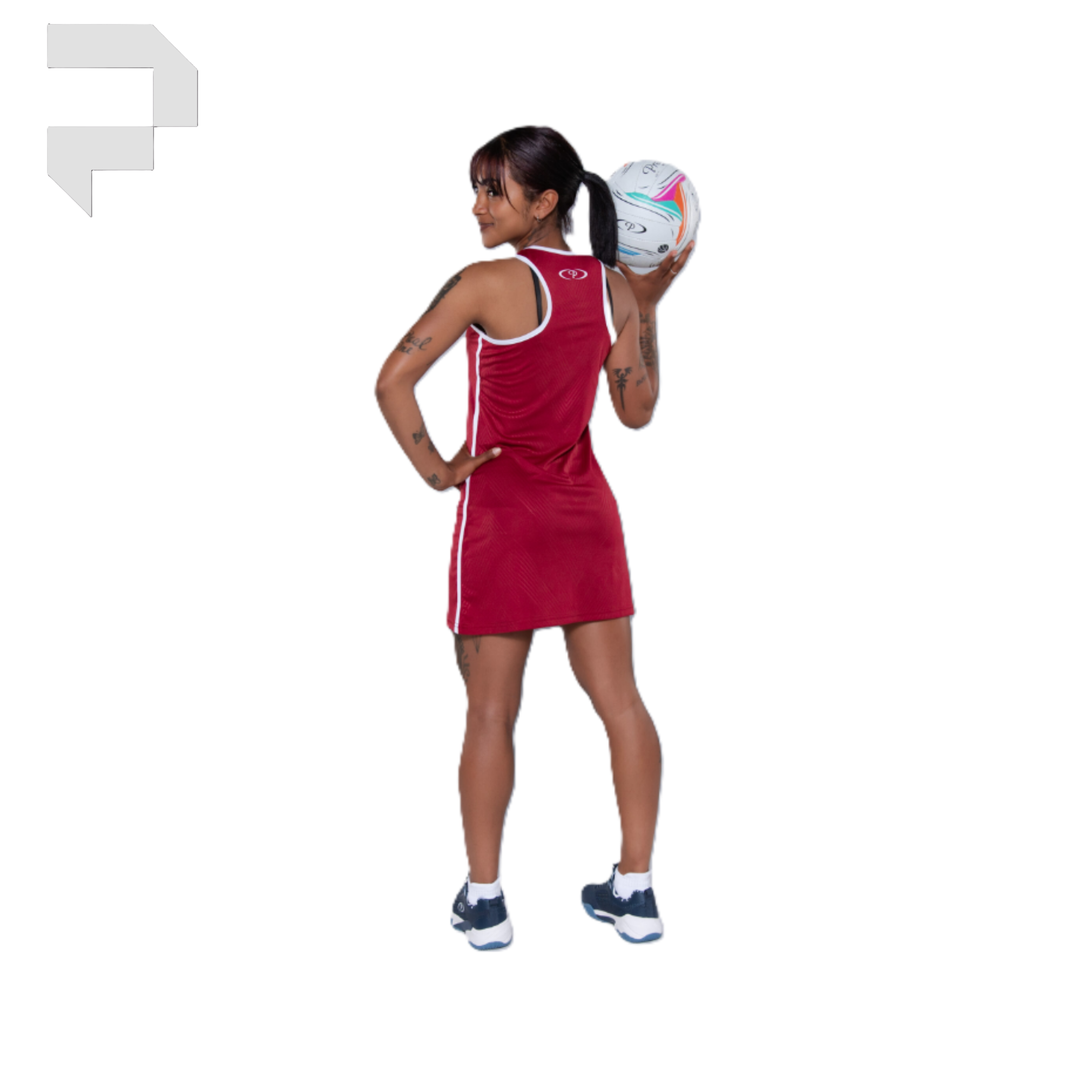 Youth Celtic Embossed Netball Dresses - Image 11