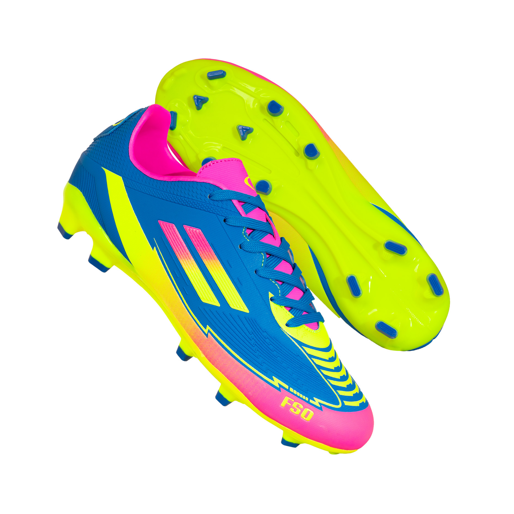 Youths FSO Multicolour Soccer Boot - Image 6