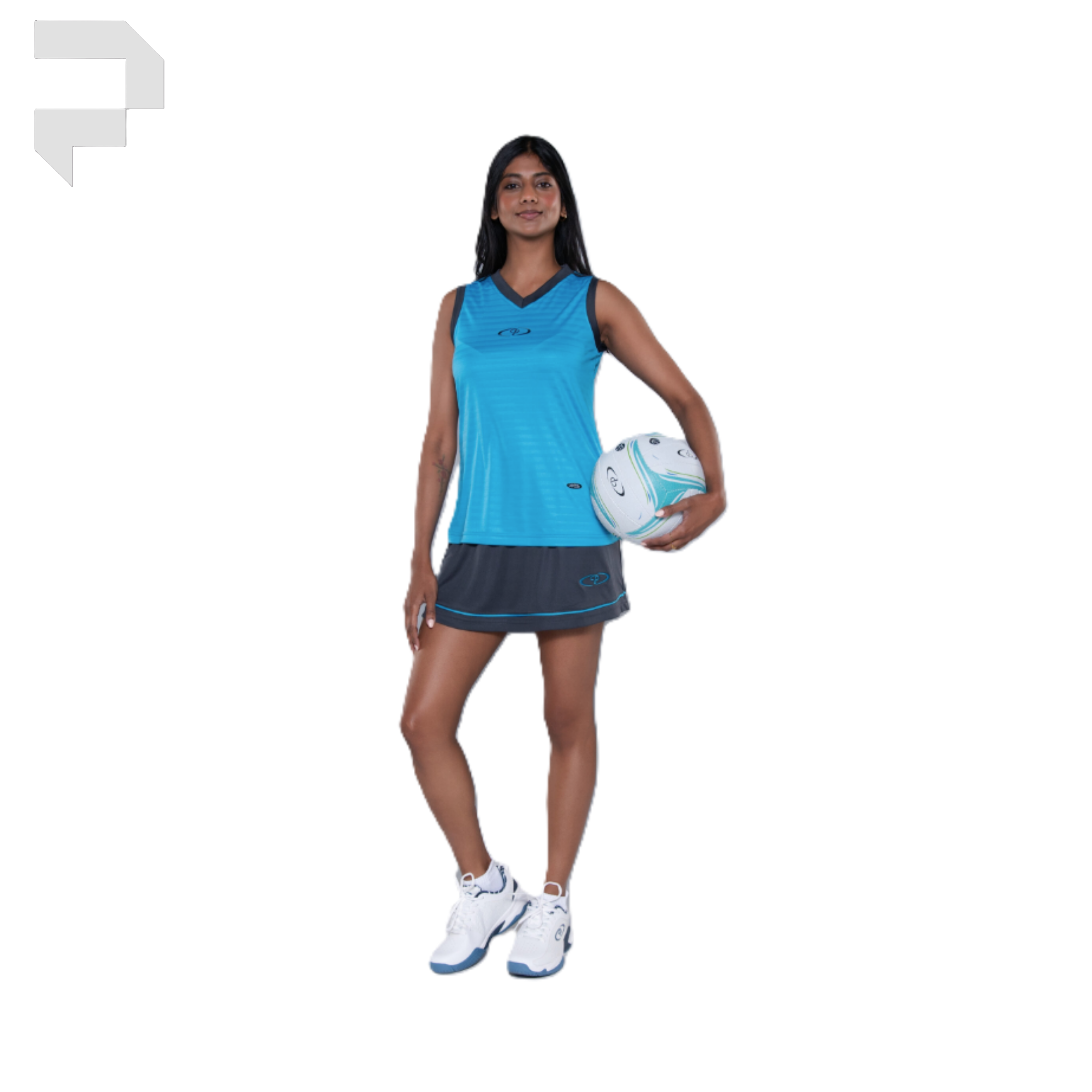 Ladies Brasil Netball Tops and Skirts - Image 3