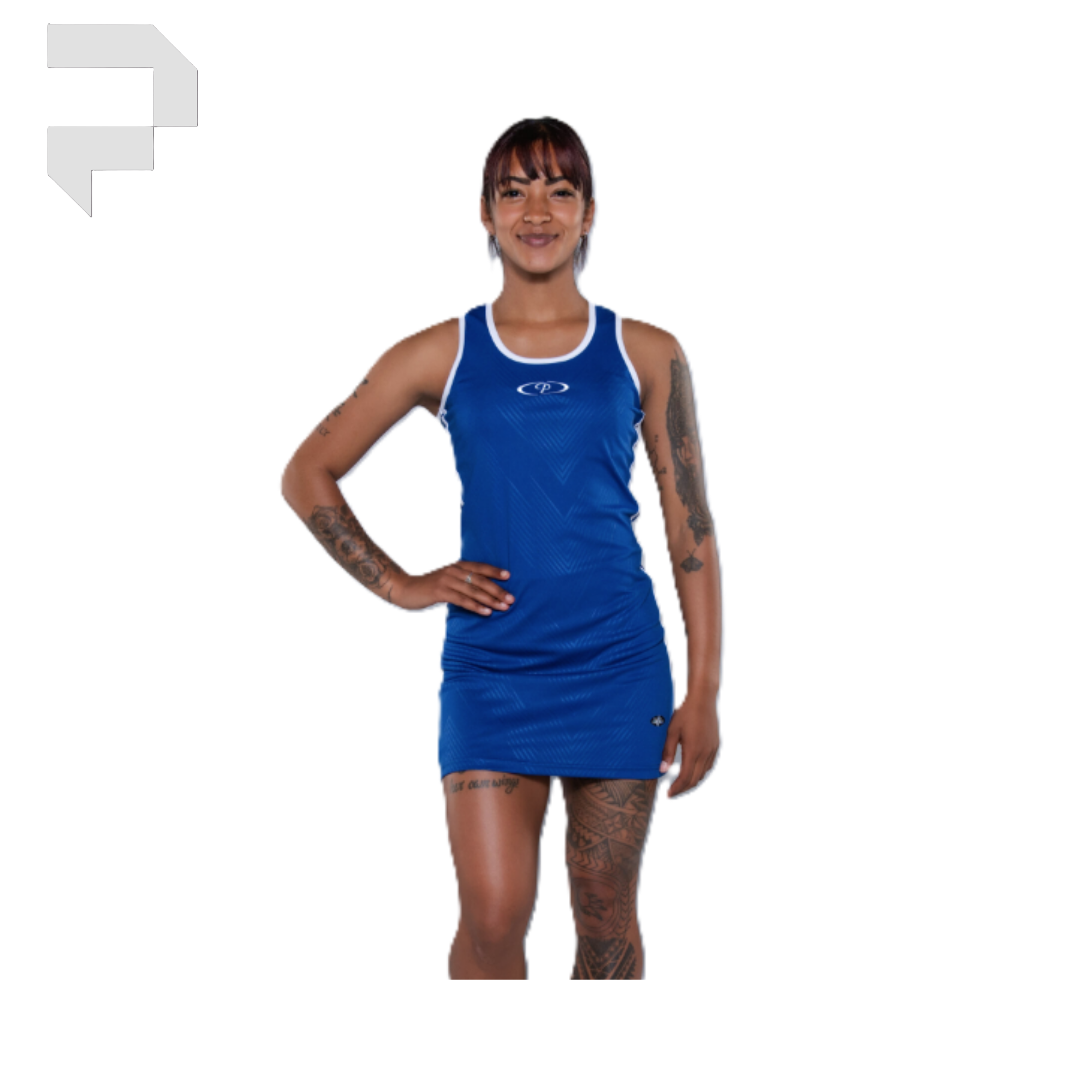 Youth Celtic Embossed Netball Dresses - Image 4