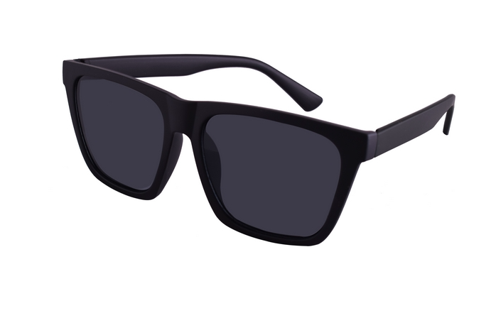Matte Sunglasses - Black Lens