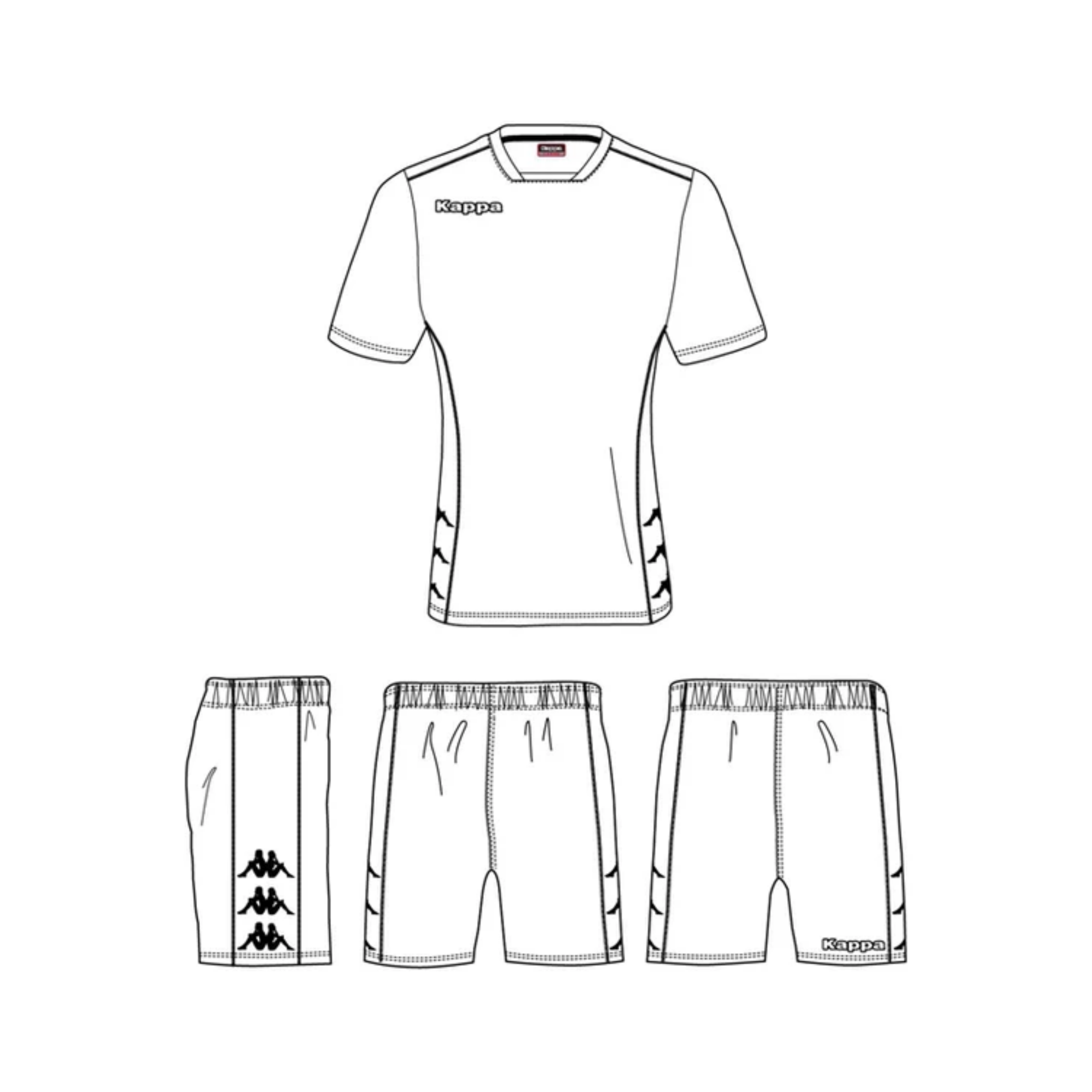 Kappa Youths Arbum Football Set (Each) - Image 2