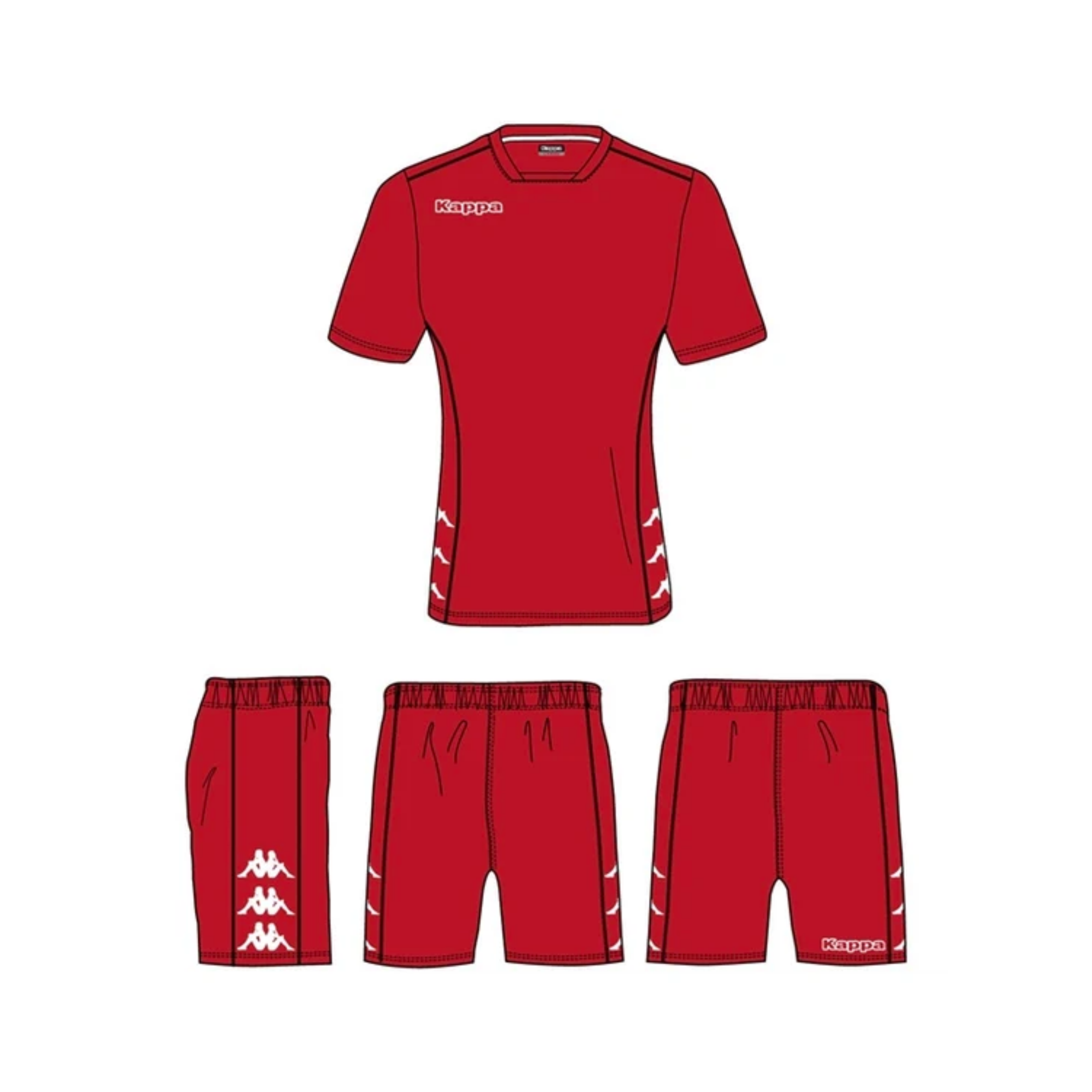 Kappa Youths Arbum Football Set (Each) - Image 4